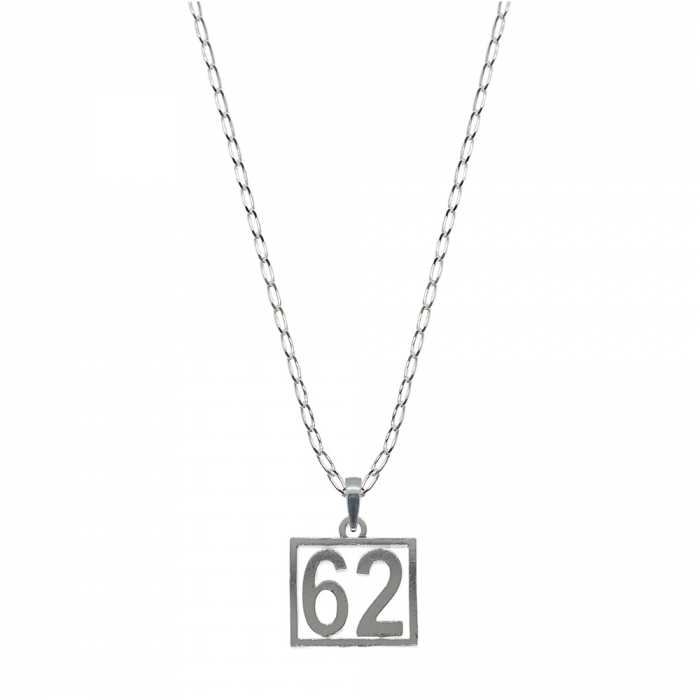 Lantisor argint personalizat pandantiv Cifra 62 numar norocos cifre aniversare 10256_2FIG01430 Dras [1]