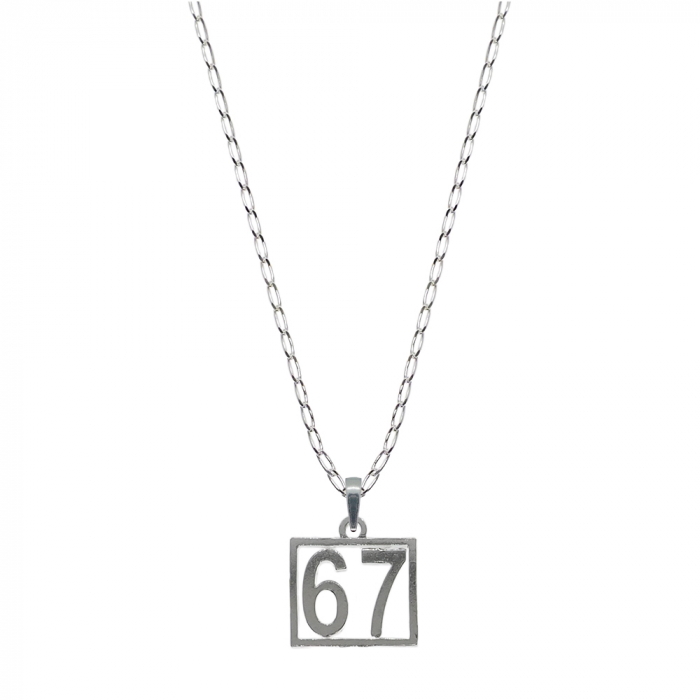Lantisor argint personalizat pandantiv Cifra 67 numar norocos cifre aniversare 10256_7FIG01430 Dras [1]