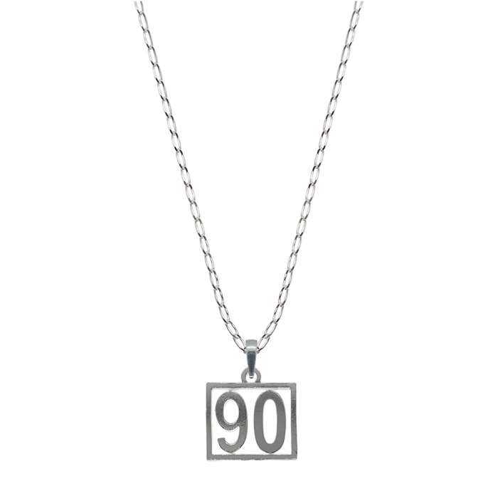 Lantisor argint personalizat pandantiv Cifra 90 numar norocos cifre aniversare 10249_0FIG01430 Dras [1]