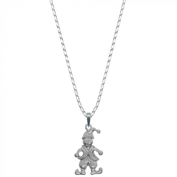 Lantisor argint personalizat pandantiv Clovn 6693FIG01720 Dras [1]