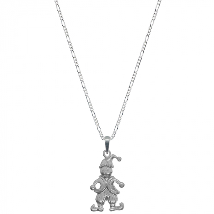 Lantisor argint personalizat pandantiv Clovn 6693FIG31810 Dras [1]