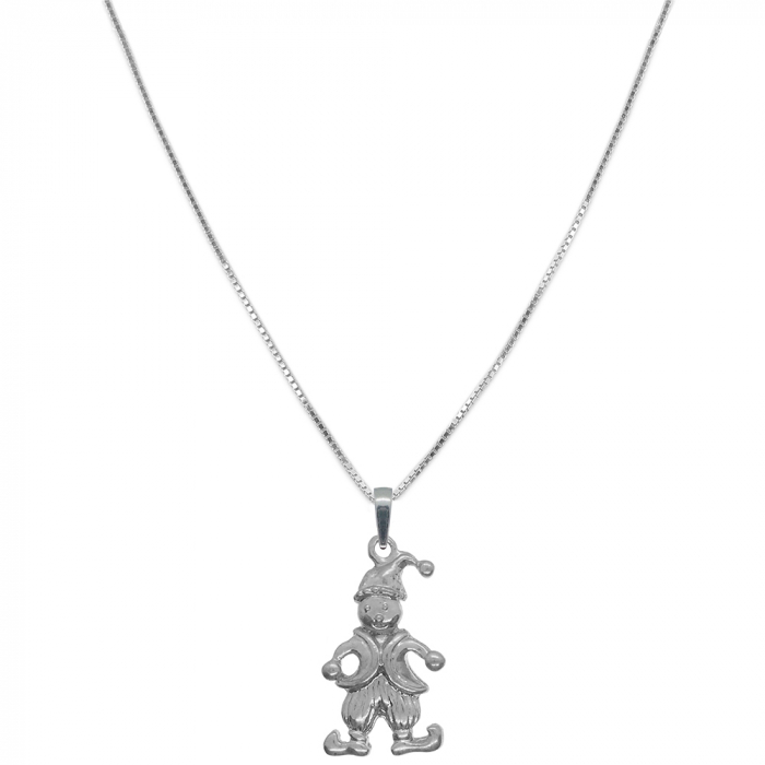 Lantisor argint personalizat pandantiv Clovn 6693VEN750 Dras [1]