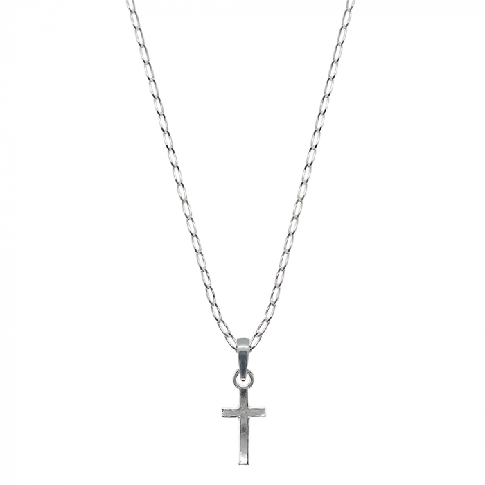 Lantisor argint personalizat pandantiv Cruciulita 9354FIG01270 Dras [1]