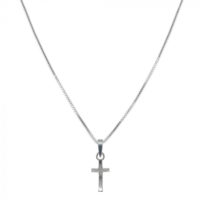 Lantisor argint personalizat pandantiv Cruciulita 9354VEN300 Dras [1]
