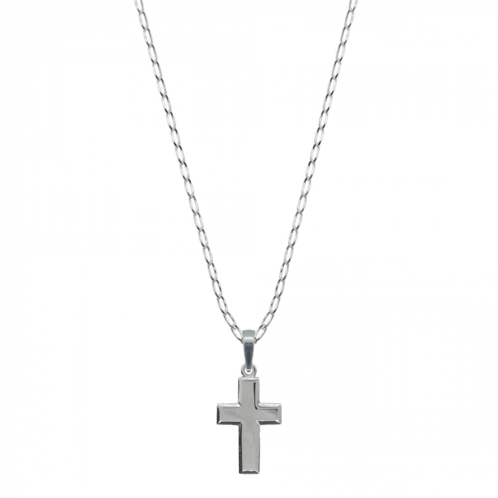 Lantisor argint personalizat pandantiv Cruciulita 9812FIG01365 Dras [1]
