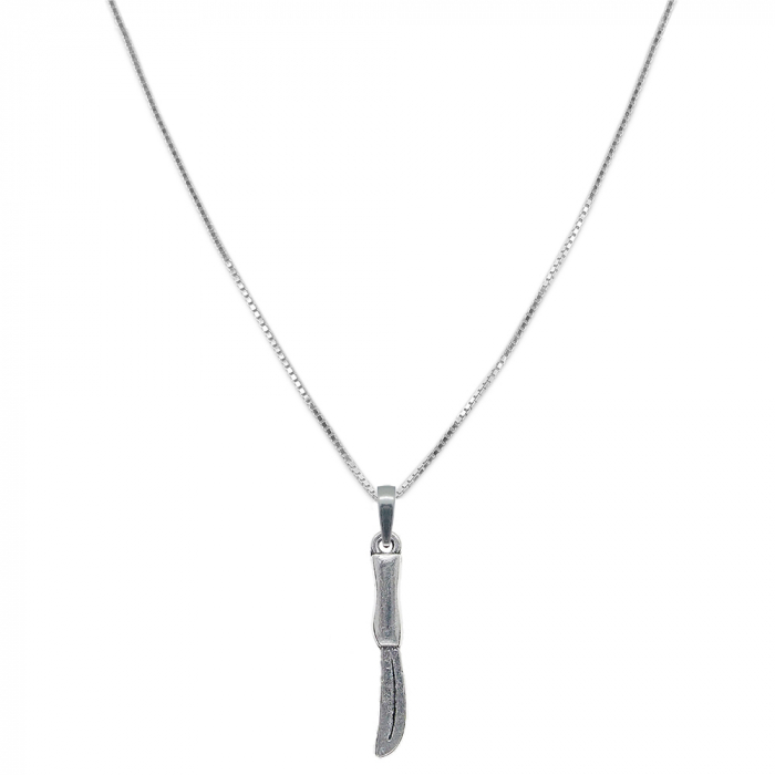 Lantisor argint personalizat pandantiv Cutit 9332VEN300 Dras [1]