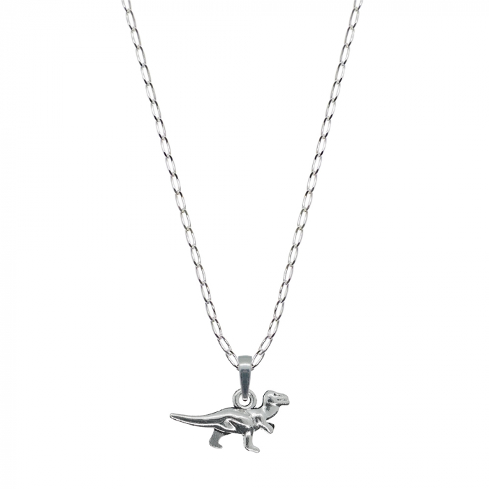 Lantisor argint personalizat pandantiv Dinozaur 9879FIG01330 Dras [1]