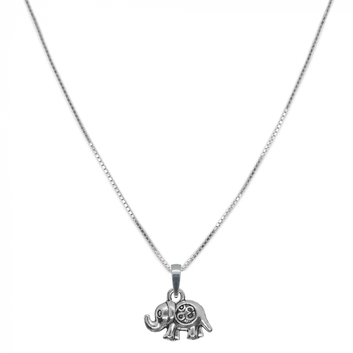 Lantisor argint personalizat pandantiv Elefant 9695VEN400 Dras [1]