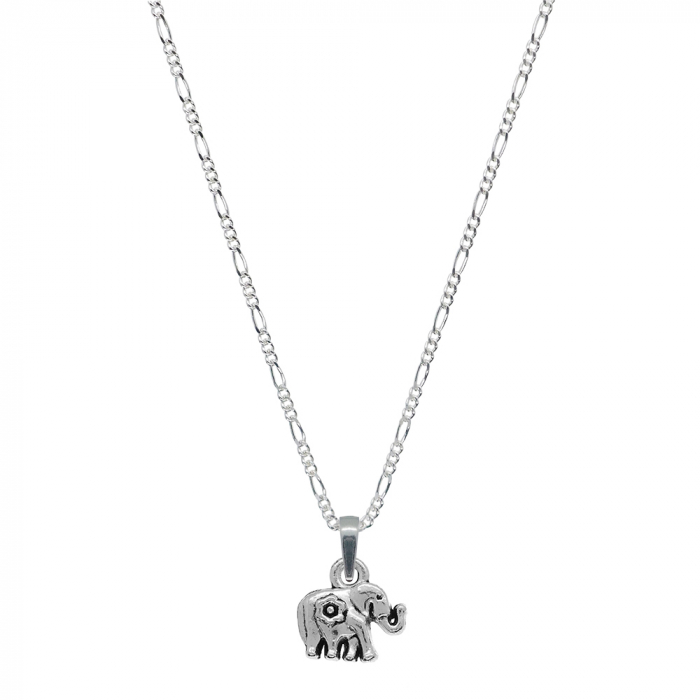 Lantisor argint personalizat pandantiv Elefant 9874FIG31410 Dras [1]