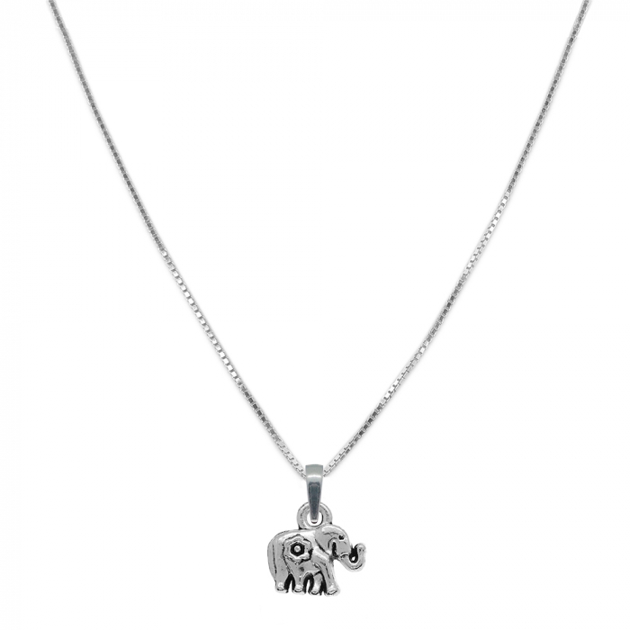 Lantisor argint personalizat pandantiv Elefant 9874VEN390 Dras [1]