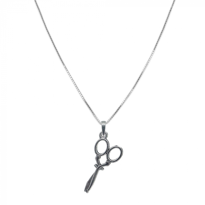 Lantisor argint personalizat pandantiv Foarfeca 9343VEN370 Dras [1]