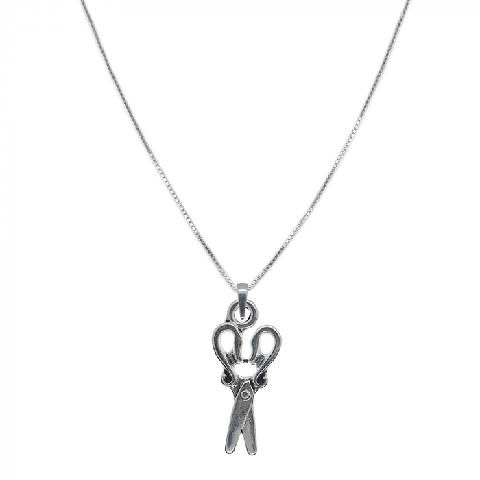 Lantisor argint personalizat pandantiv Foarfeca 9359VEN440 Dras [1]