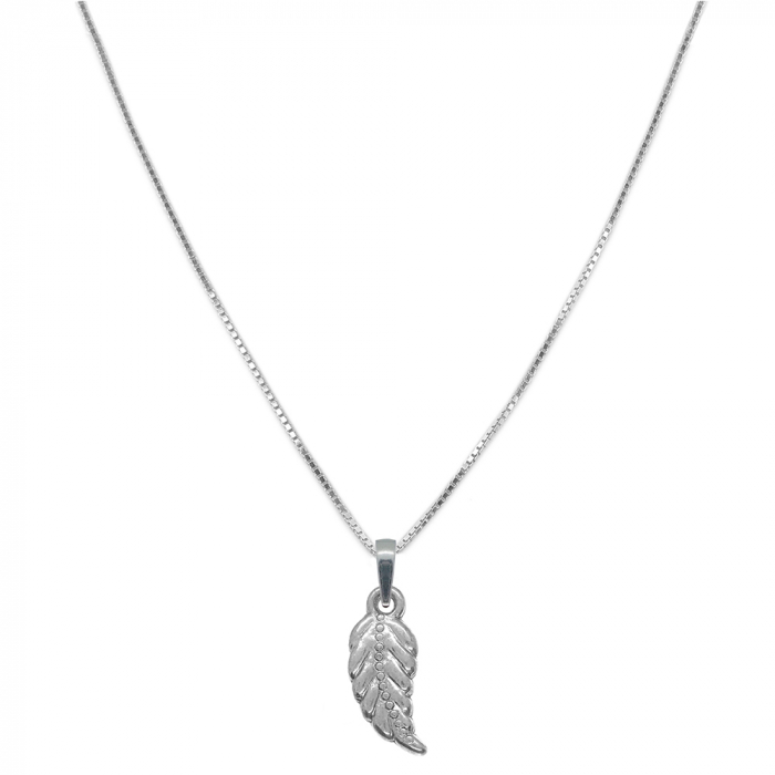 Lantisor argint personalizat pandantiv Frunza 10079VEN300 Dras [1]