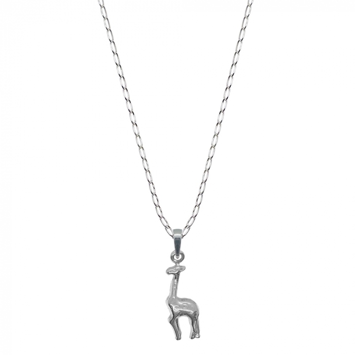 Lantisor argint personalizat pandantiv Girafa 9714FIG01280 Dras [1]