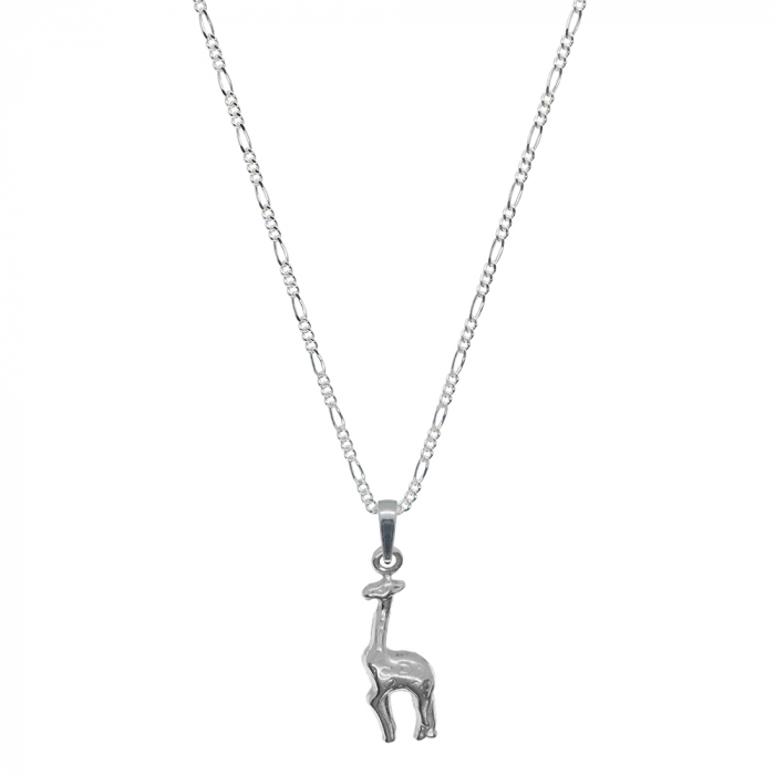 Lantisor argint personalizat pandantiv Girafa 9714FIG31330 Dras [1]