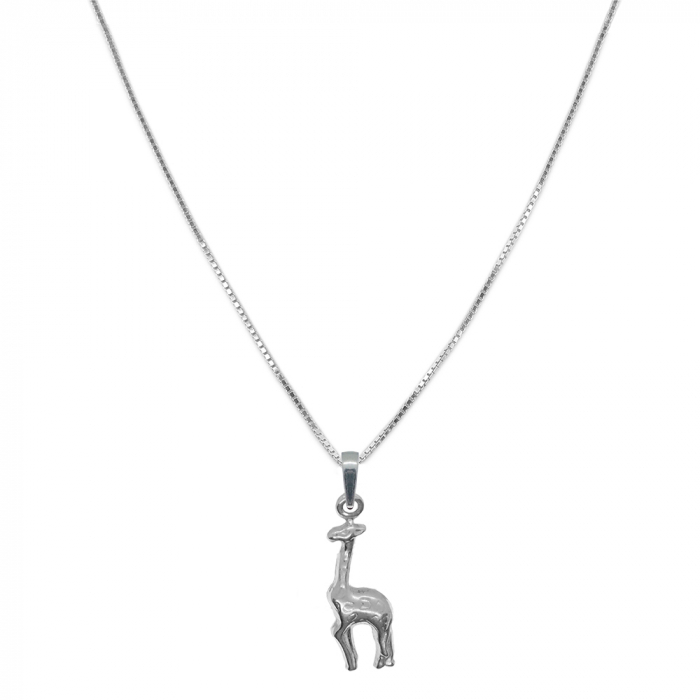 Lantisor argint personalizat pandantiv Girafa 9714VEN310 Dras [1]