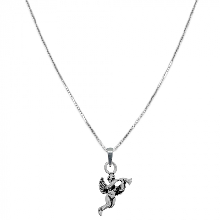Lantisor argint personalizat pandantiv Ingeras 7991VEN480 Dras [1]