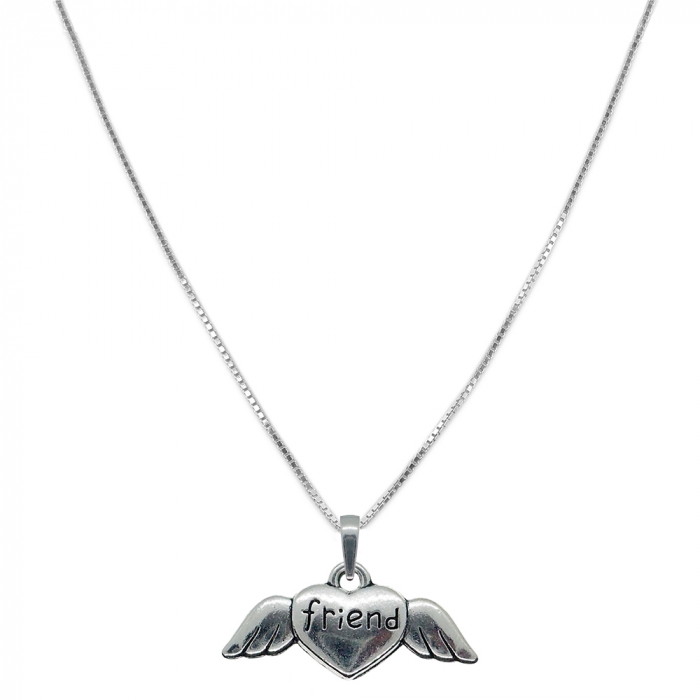 Lantisor argint personalizat pandantiv Inima friend 9559VEN520 Dras [1]