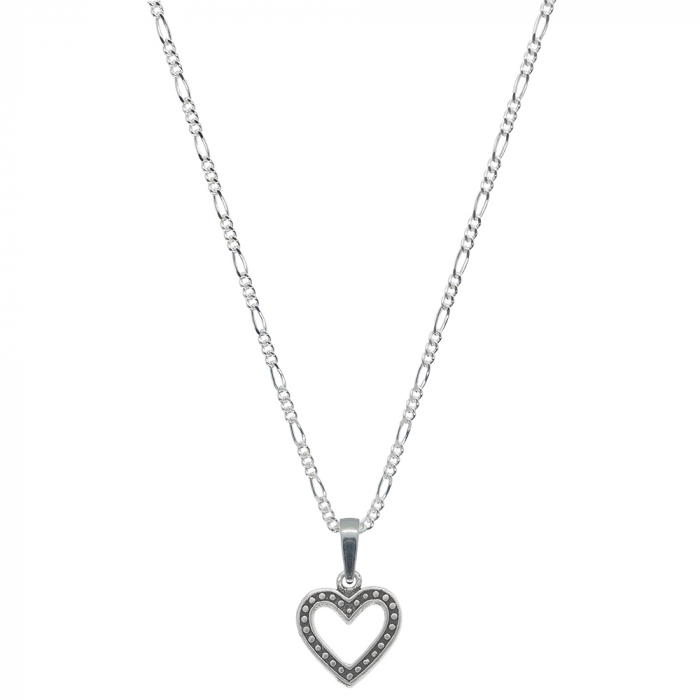 Lantisor argint personalizat pandantiv Inimioara 9565FIG31350 Dras [1]