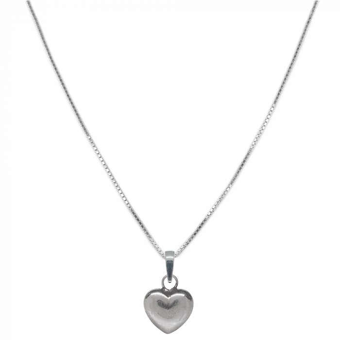 Lantisor argint personalizat pandantiv Inimioara 9809VEN480 Dras [1]