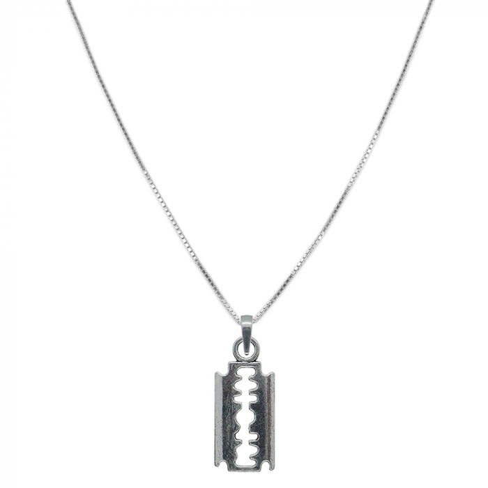 Lantisor argint personalizat pandantiv Lama barbierit 9357VEN360 Dras [1]