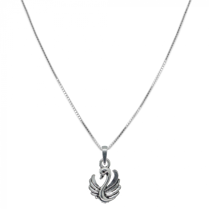 Lantisor argint personalizat pandantiv Lebada 9704VEN420 Dras [1]
