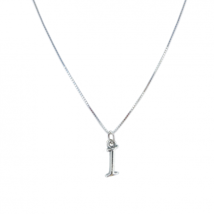 Lantisor argint personalizat pandantiv Litera I argint 9221VEN260 Dras [1]