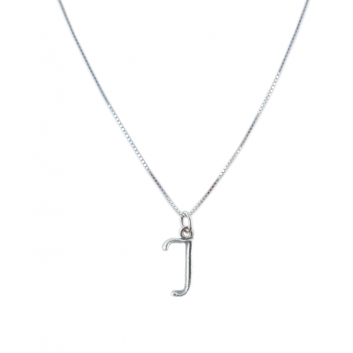 Lantisor argint personalizat pandantiv Litera J argint 9222VEN260 Dras [1]