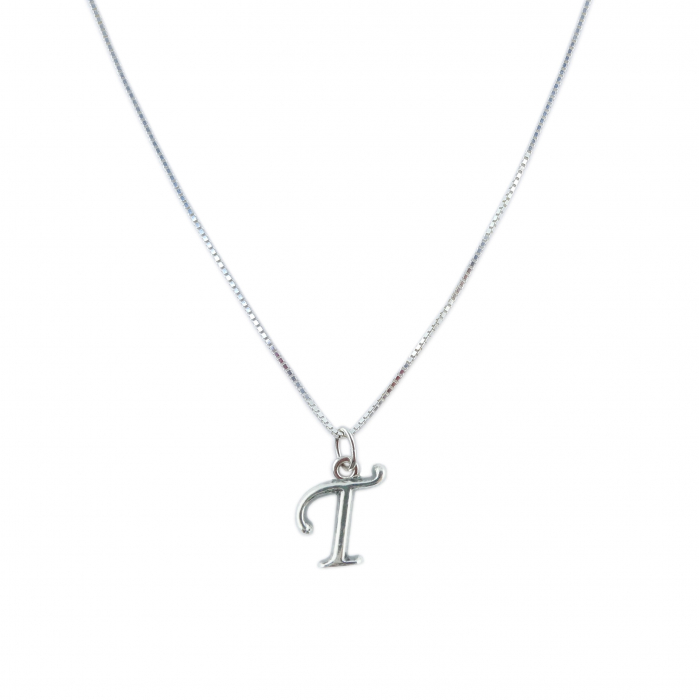 Lantisor argint personalizat pandantiv Litera T argint 9230VEN260 Dras [1]