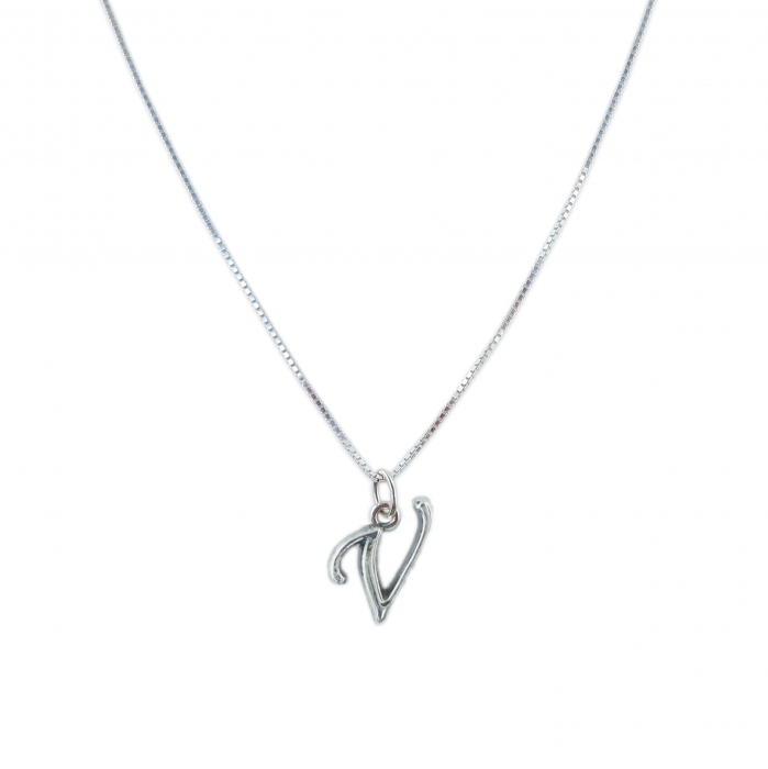 Lantisor argint personalizat pandantiv Litera V argint 9231VEN260 Dras [1]