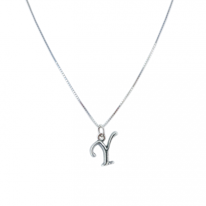 Lantisor argint personalizat pandantiv Litera Y argint 9234VEN260 Dras [1]