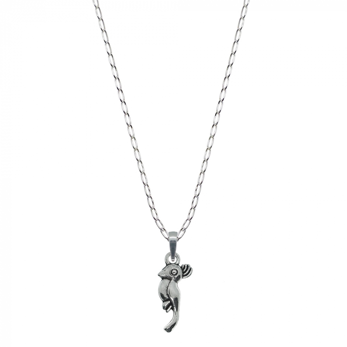 Lantisor argint personalizat pandantiv Papagal 9717FIG01400 Dras [1]