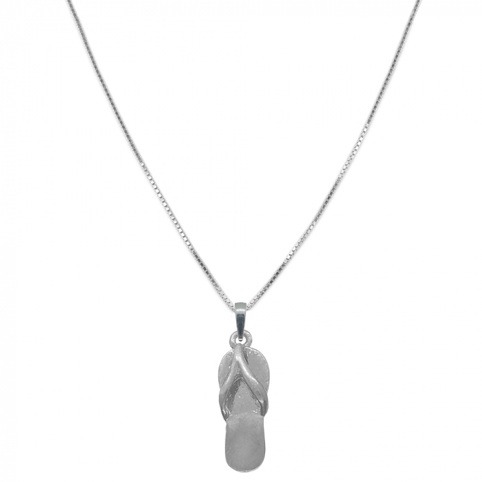 Lantisor argint personalizat pandantiv Papuc 6854VEN790 Dras [1]