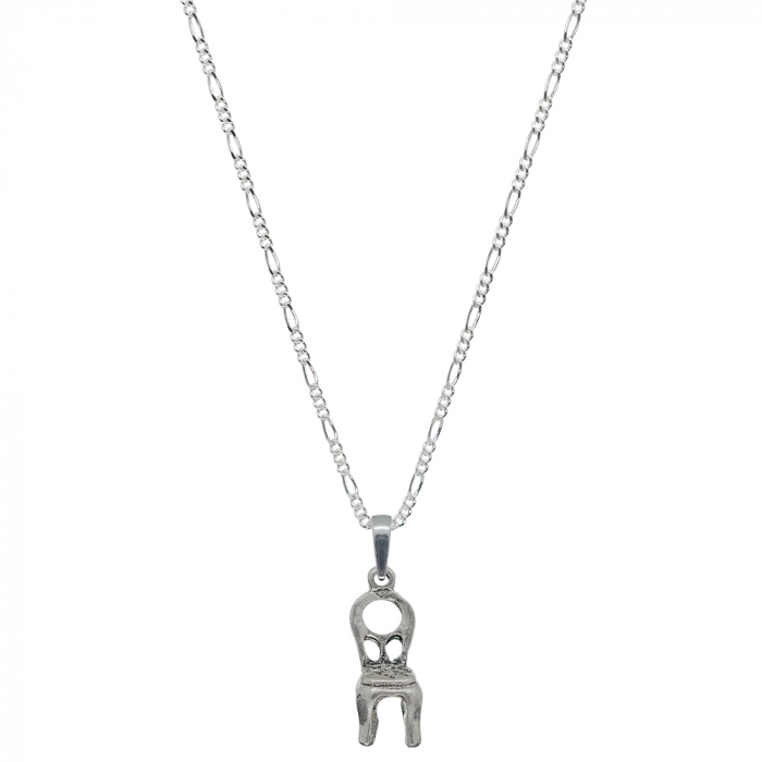 Lantisor argint personalizat pandantiv Scaun 6977FIG31350 Dras [1]