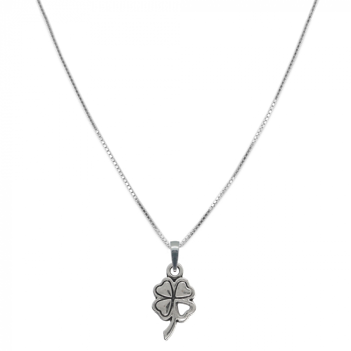 Lantisor argint personalizat pandantiv Trifoi 9729VEN400 Dras [1]