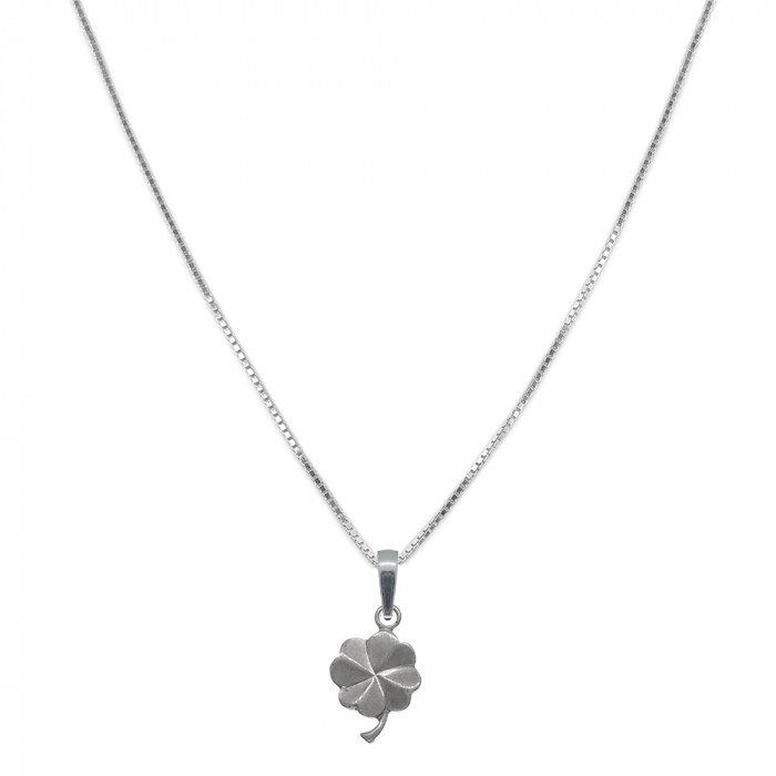 Lantisor argint personalizat pandantiv Trifoi 9849VEN310 Dras [1]