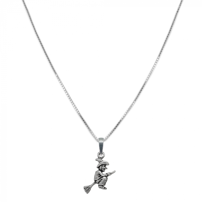 Lantisor argint personalizat pandantiv Vrajitoare 9579VEN350 Dras [1]