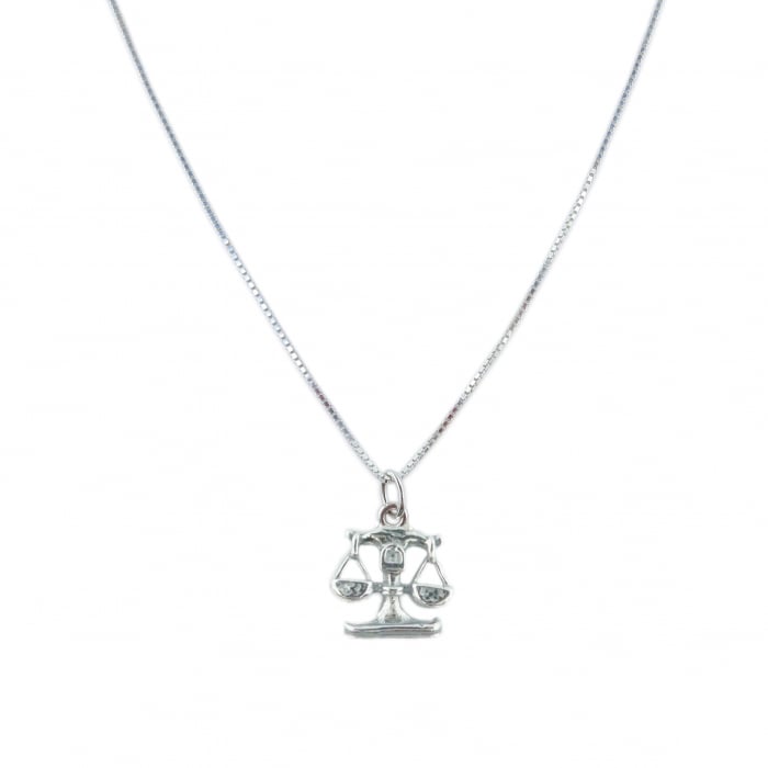 Lantisor argint personalizat pandantiv zodie Balanta zodiac european argint 9243VEN305 Dras [1]
