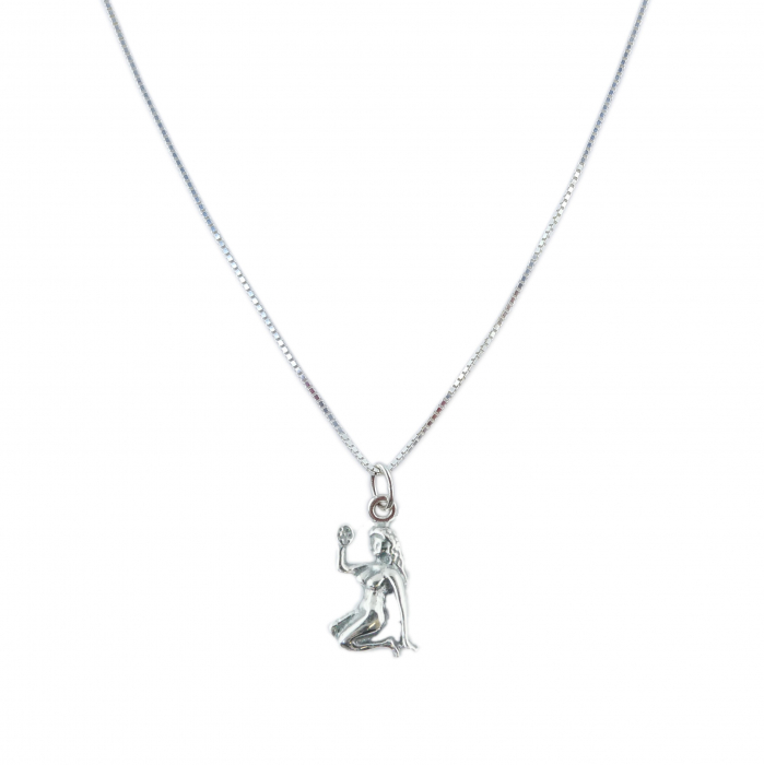 Lantisor argint personalizat pandantiv zodie Fecioara zodiac european argint 9236VEN305 Dras [1]