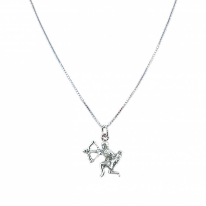 Lantisor argint personalizat pandantiv zodie Sagetator zodiac european argint 9238VEN255 Dras [1]
