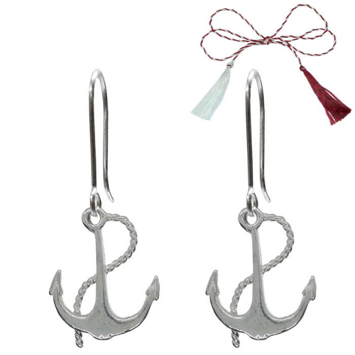 Martisor Cercei argint Ancora 6605310 Dras [1]