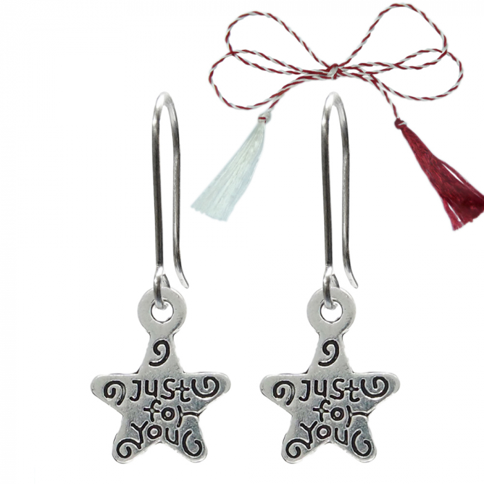 Martisor Cercei argint Steluta Just for you 9949250 Dras [1]