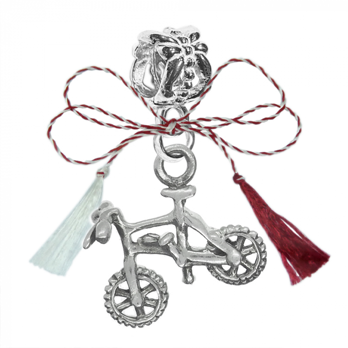 Martisor Charm argint Bicicleta 6574340 Dras [1]