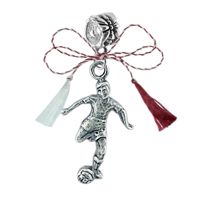 Martisor Charm argint Fotbalist 6088270 Dras [1]