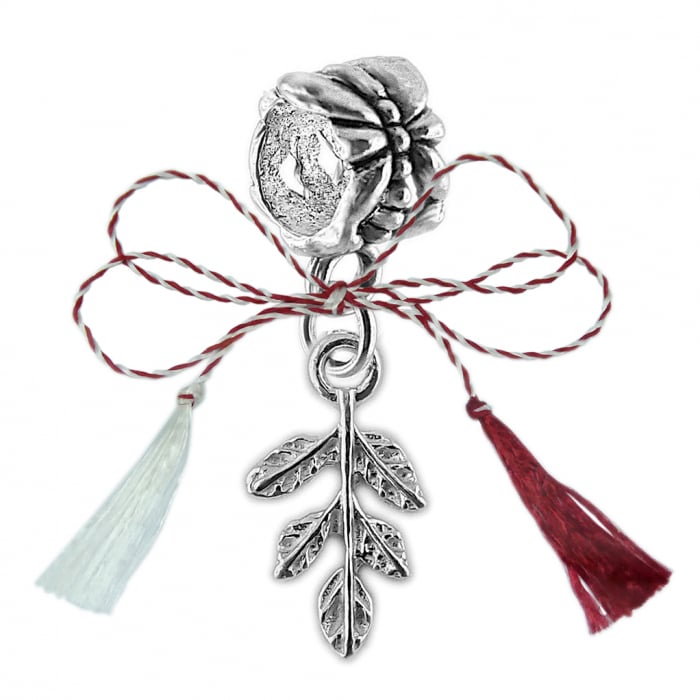 Martisor Charm argint Frunza stejar 9264150 Dras [1]