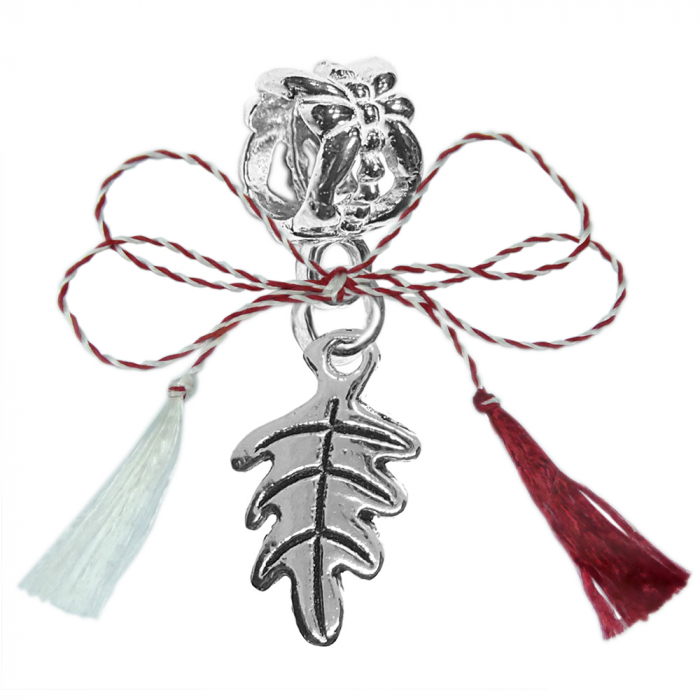 Martisor Charm argint Frunza stejar 9722210 Dras [1]