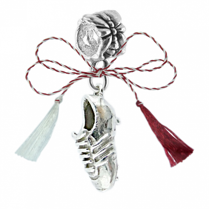 Martisor Charm argint Ghata Fotbal 6084295 Dras [1]
