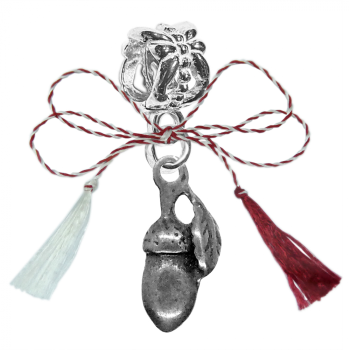 Martisor Charm argint Ghinda frunza 9720280 Dras [1]