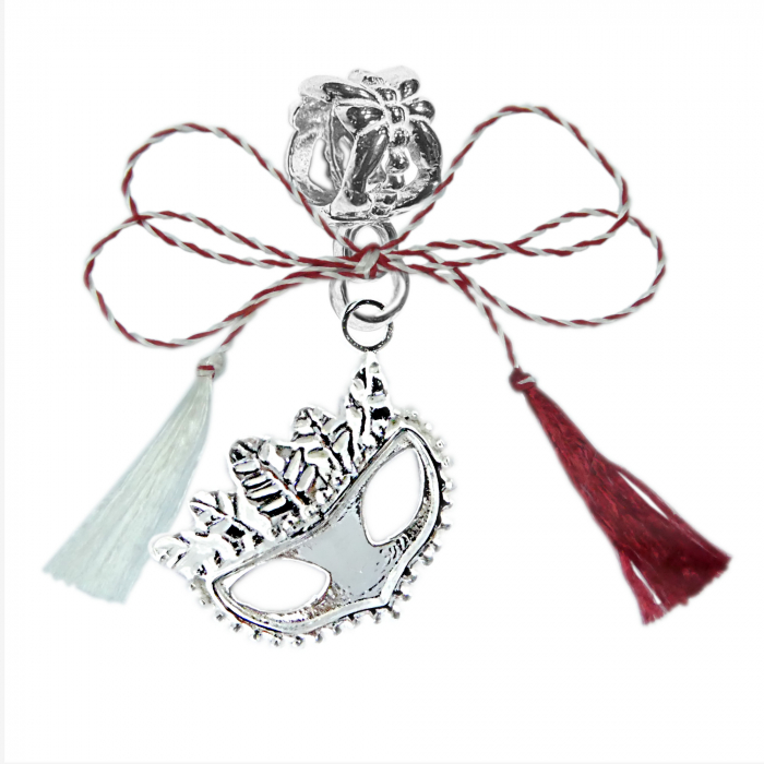 Martisor Charm argint Masca bal mascat 8980290 Dras [1]