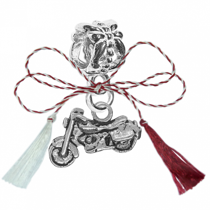 Martisor Charm argint Motocicleta 6431240 Dras [1]